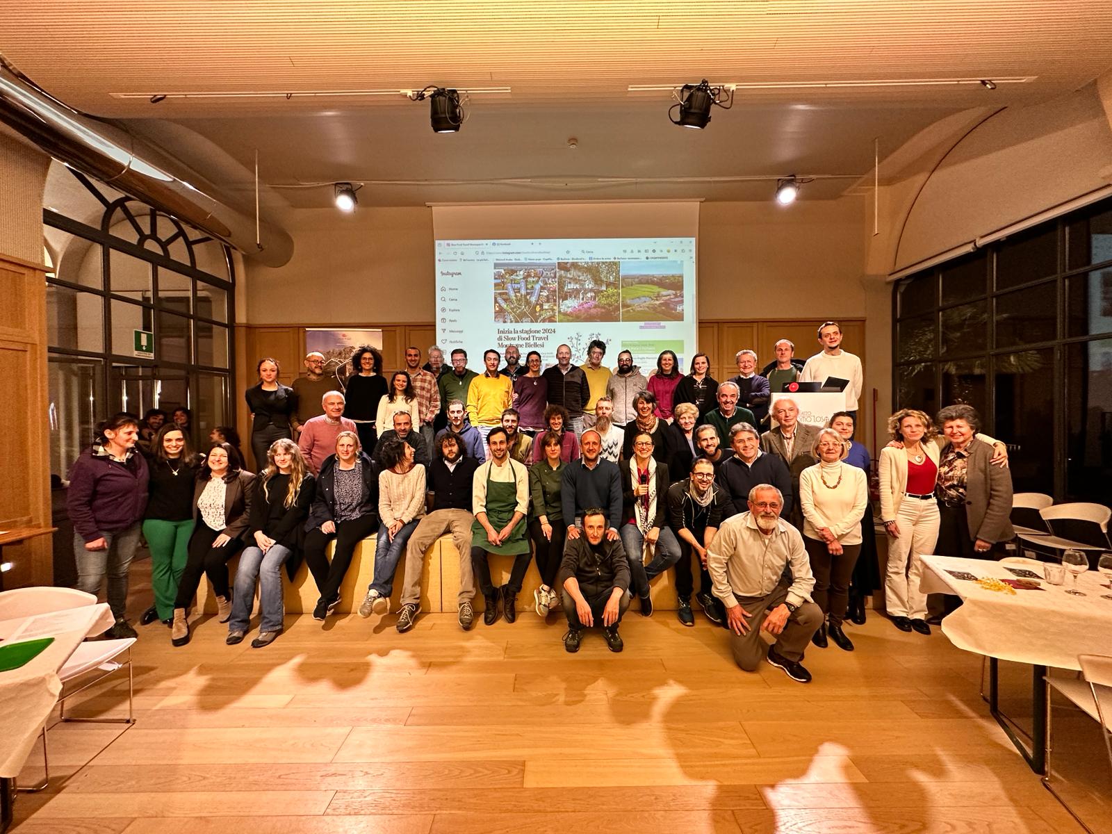 Lunedi 13 aprile l'inaugurazione di Slow Food Travel Montagne Biellesi e della Rete Museale Biellese
ore 18:00 Palazzo Gromo Losa